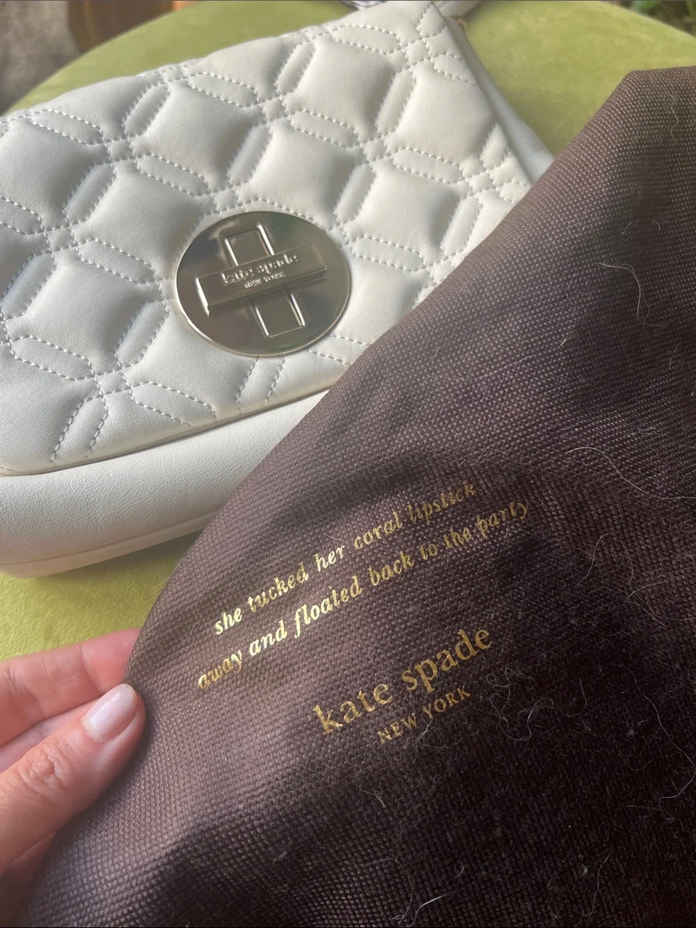 kate spade stylish white